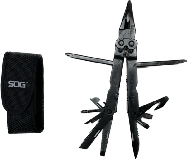 SOG Multi-Tool with Castle Engraving
