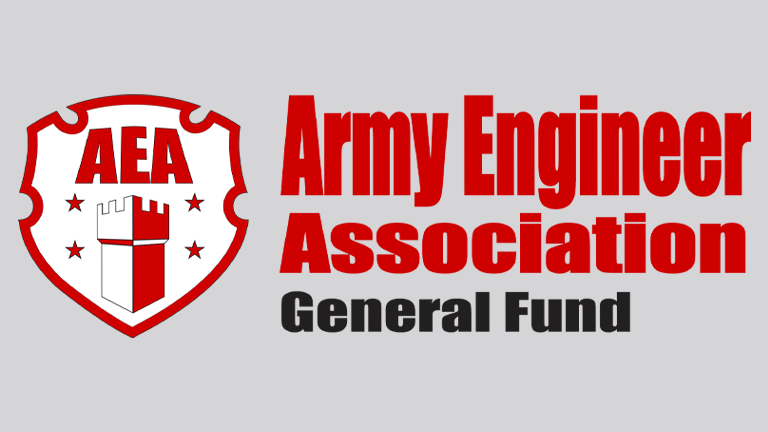 Graphic for the Army Engineer General Fund donation portal.