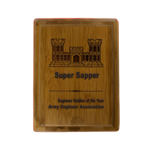 Super Sapper Plaque