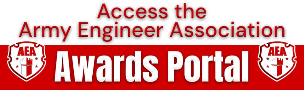 Access the Army Engineer Association Awards Portal Image